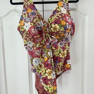 Adore Me Floral Kids One Piece - Multicolor